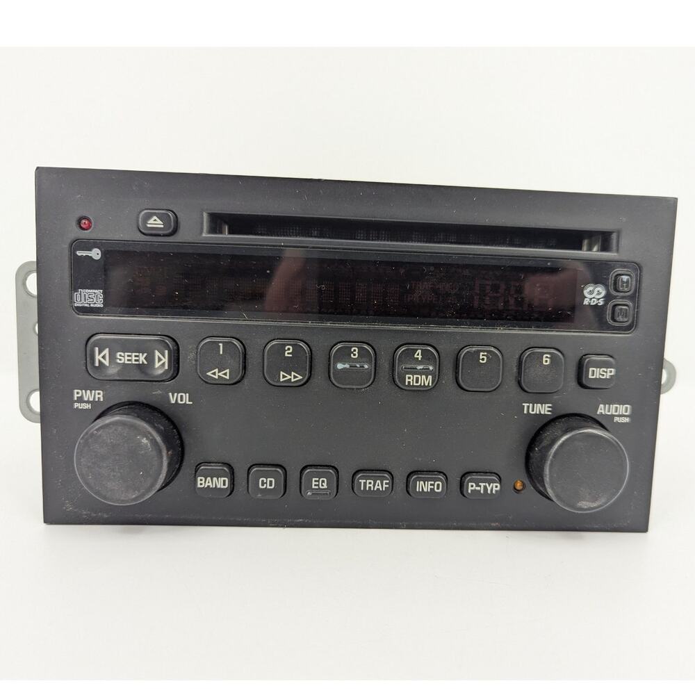 Untested OEM GM 2002-2007 Buick Lacrosse CD Radio Double Din Head Unit 10376762